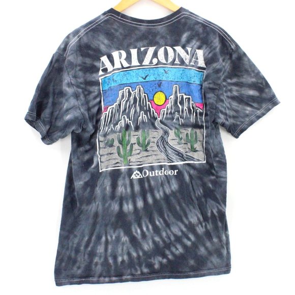 Call Your Mother Shirt Mens Multicolor Tie Dye Arizona Logo Graphic Cotton Large - Picture 1 of 9